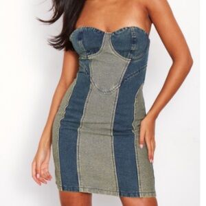 Pretty Little Thing Vintage Jean Dress